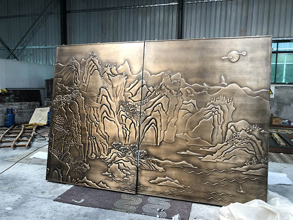 金属壁画1